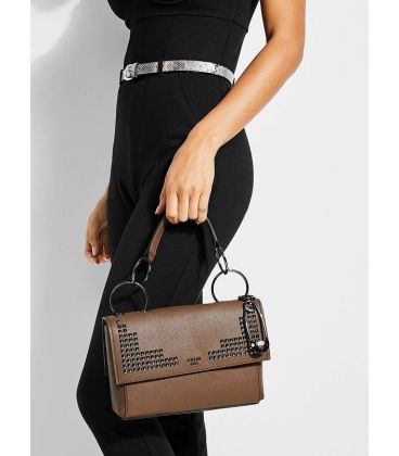GUESS GABI TOP HANDLE FLAP CROSSBODY