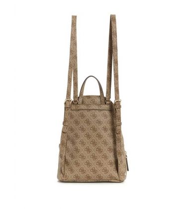 GUESS URBAN SPORT LEEZA STUDDED SMALL BACKPACK BROWN