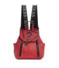 GUESS URBAN SPORT METALLIC BACKPACK RED