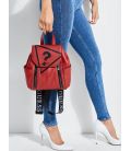 GUESS URBAN SPORT METALLIC BACKPACK RED