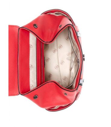 GUESS URBAN SPORT METALLIC BACKPACK RED