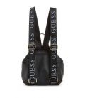 GUESS URBAN SPORT LEEZA  DENIM SMALL BACKPACK BLACK